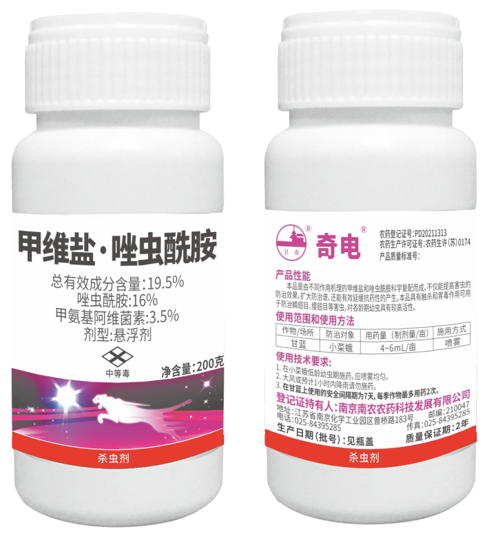 19.5%甲維鹽·唑蟲酰胺SC